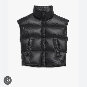 Anine Bing Black Puffer Vest